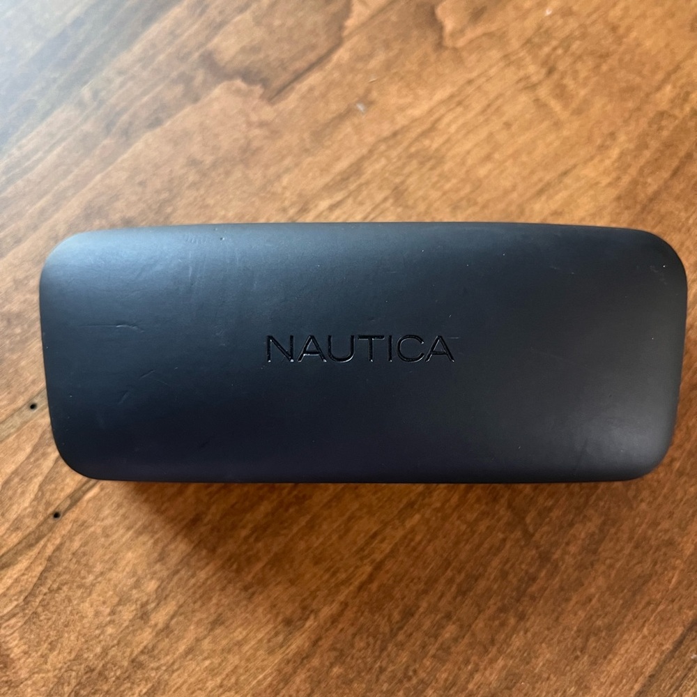 Nautica Black Eyeglass Case